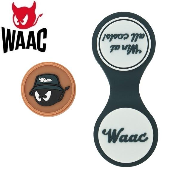 ワック ゴルフ UNISEX シリコンクリップマーカー ダークグリーン WAAC 072244871...