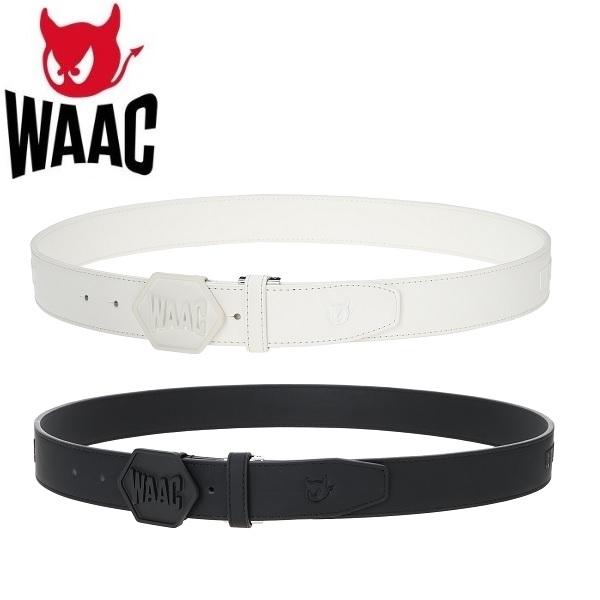 ワック ゴルフ ベルト MEN ロゴバックルベルト WAAC 072252880