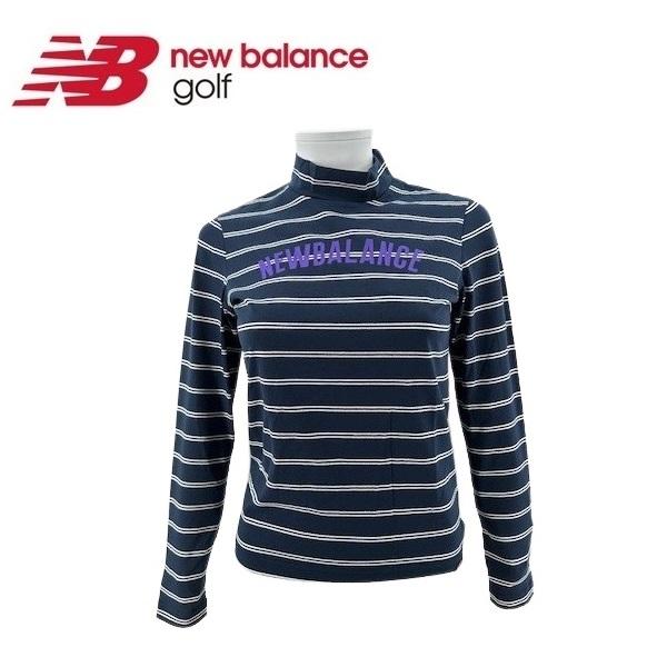 ニューバランス ゴルフ レディース 長袖 モックネック プルオーバー シャツ New Balance...