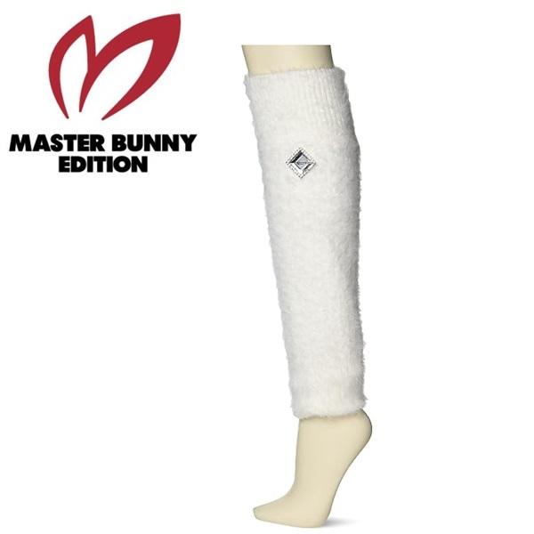 マスターバニーエディション レディース レッグウォーマー ビジュー付ニットレッグウォーマー MAST...