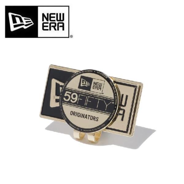 ニューエラ ゴルフ ベーシックマーカー ニューエラボックスロゴ / バイザーステッカー ゴールド N...