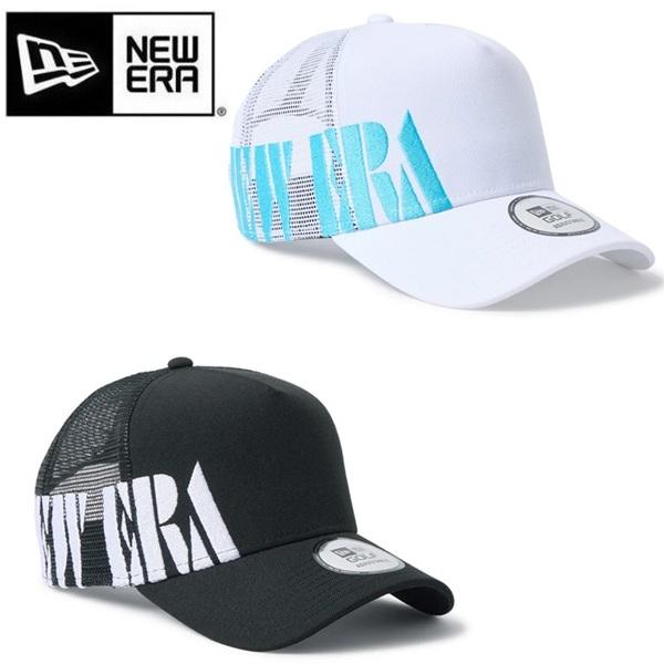 ニューエラ ゴルフ キャップ9FORTY A-Frame トラッカー Stencil Logo NE...