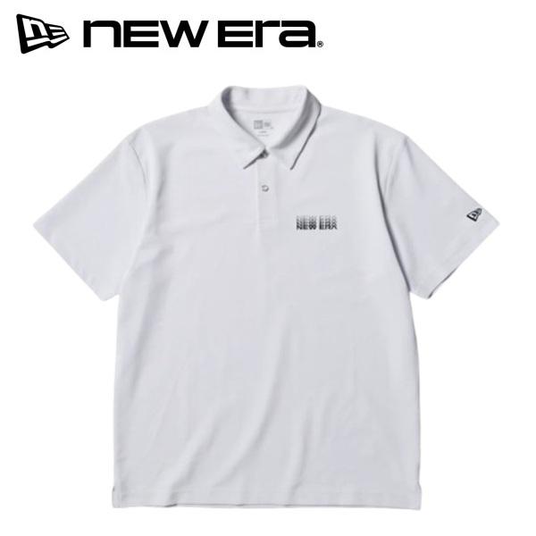 ニューエラ ゴルフ 半袖 鹿の子 ポロシャツ ホワイト NEW ERA (14859939) 202...