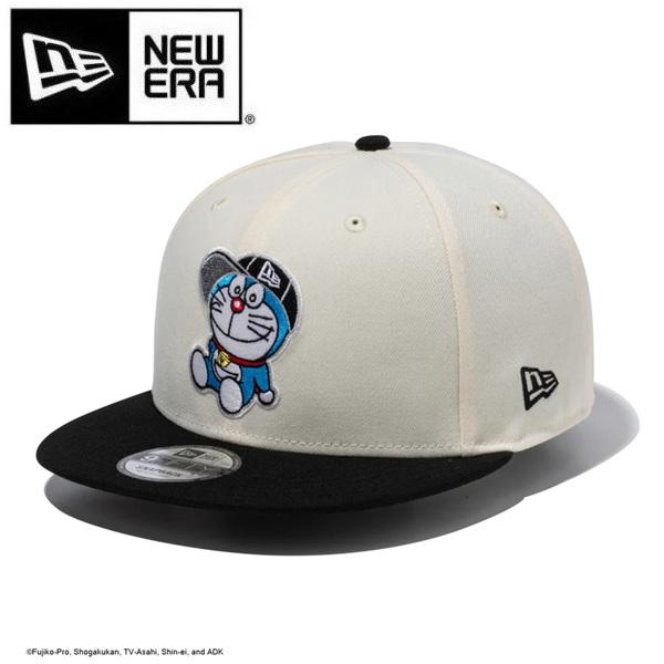 ニューエラ ゴルフ キャップ 9FIFTY ドラえもん キャップ クローム ブラックバイザー NEW...