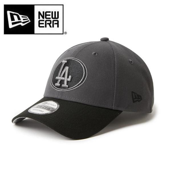 ニューエラ ゴルフ キャップ 9FORTY MLB Oval Grey Gradation ロサンゼ...