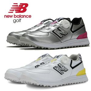 ニューバランス ゴルフシューズ 574 v3 SL BOA WGBS574 スパイクレス レディース 日本正規品 New Balance Golf｜SPIRAL GOLF