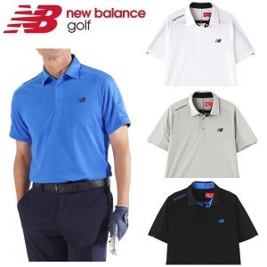 ニューバランス ゴルフ メンズ ポロシャツ ワッフル×チェック 半袖 カラーシャツ New Balance Golf 012-4168008 2024年春夏モデル｜spiralgolf2018