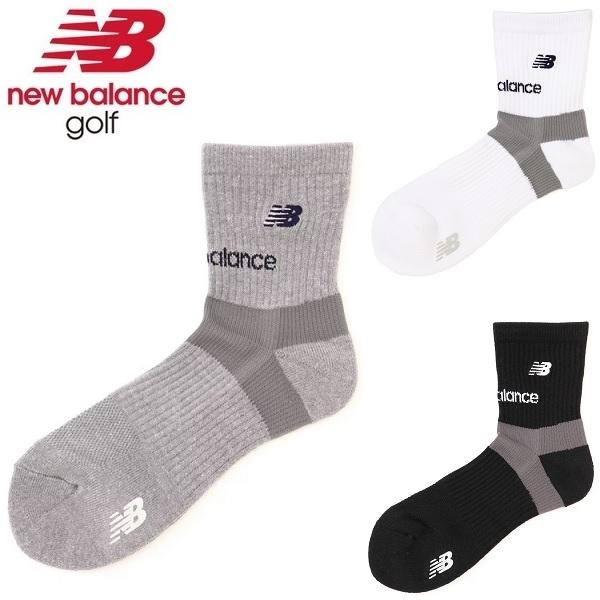 ニューバランス ゴルフ ソックス 抗菌防臭 ミディアムショートソックス メンズ new balanc...