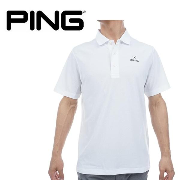 ピン ゴルフ PING メンズ  ブランドロゴ 半袖 ポロシャツ PING 621-5160105 ...