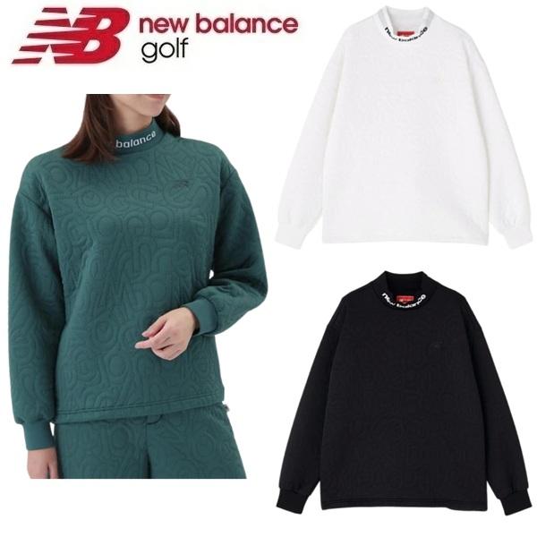 ニューバランス ゴルフ レディース テクスチャー モックネック プルオーバー New Balance...