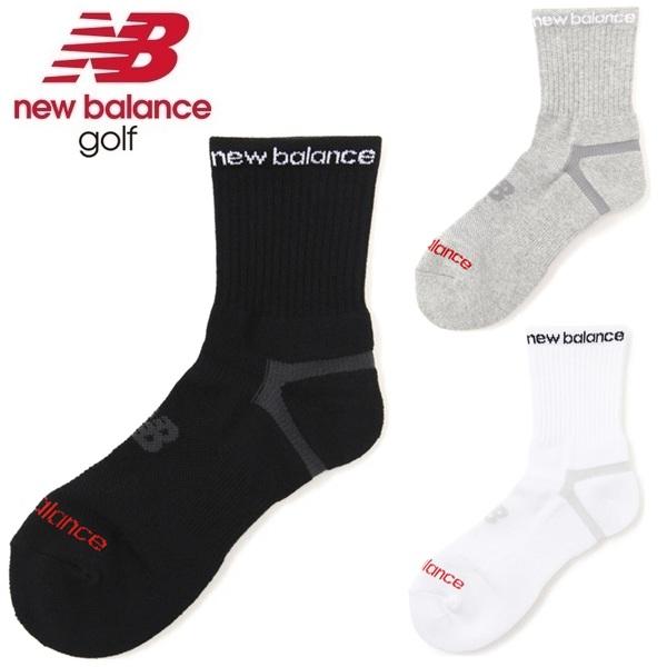 ニューバランス ゴルフ ソックス メンズ 抗菌防臭 ミディアムショートソックス (MENS) new...