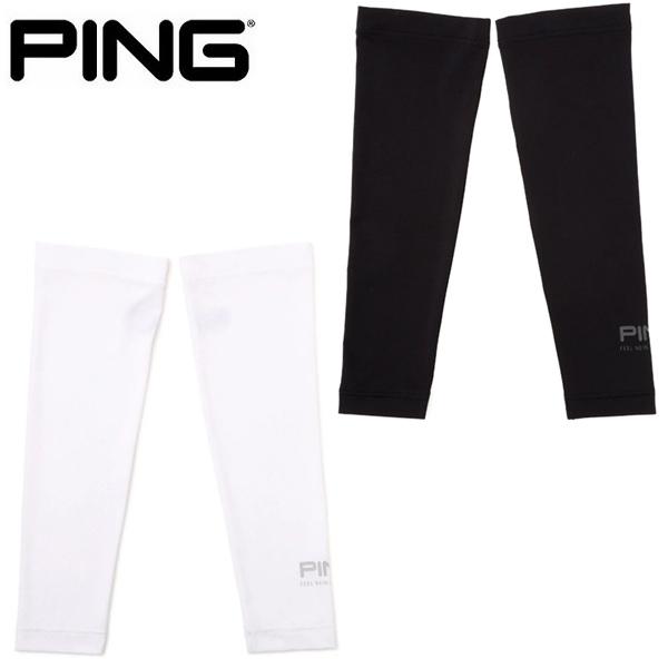 ピン ゴルフ UVカット 接触冷感 アームカバー メンズ PING 621-6283701【ポスト投...
