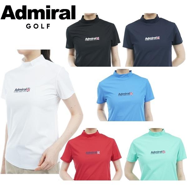 アドミラル ゴルフ ベーシックフロントロゴ モックネックシャツ ADMIRAL ADLA314