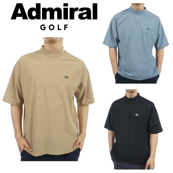 アドミラル ゴルフ メンズ オーバーサイズ メッシュ モックネックシャツ ADMIRAL ADMA3...