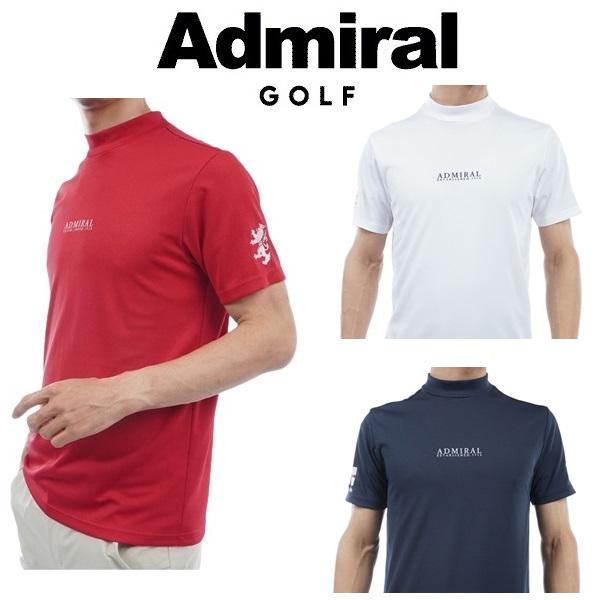 アドミラル ゴルフ メンズ フラッグ モックシャツ ADMIRAL ADMA416 2024年春夏モ...