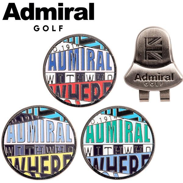 アドミラル ゴルフ マーカー メンズ Admiral Golf ADMG3AM4 【メール便配送】