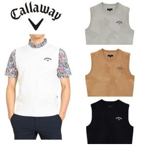 CALLAWAY キャロウェイ 中綿ベスト ブラック系 L ゴルフウェア