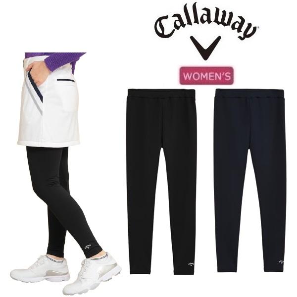 キャロウェイ ゴルフ ロゴプリントレギンス レディース Callaway Golf C2329821...