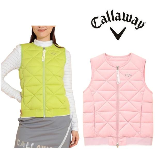キャロウェイ ゴルフ レディース ベスト スターストレッチ フルジップ 中綿ベスト Callaway...