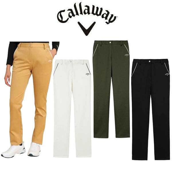 キャロウェイ レディース ロングパンツ 8WAYストレッチ ニットピケ パンツ Callaway G...