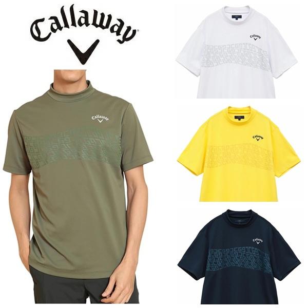 キャロウェイ ゴルフ メンズ シャツ -3℃裏クールカノコモックネックシャツ Callaway Go...