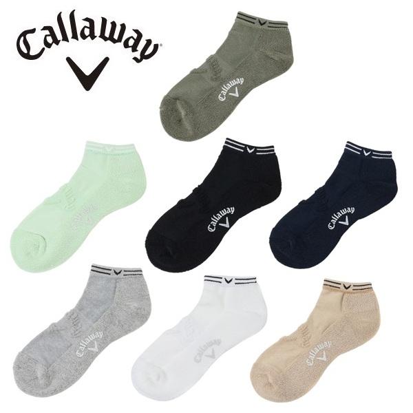 キャロウェイ ゴルフ ソックス 表パイルアンクルソックス メンズ Callaway Golf C25...