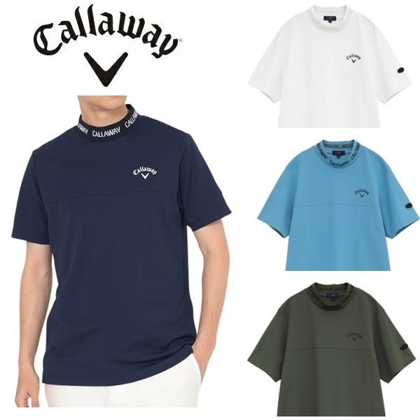 キャロウェイ ゴルフ メンズ シャツ オニカノコモックネックシャツ Callaway Golf  C...