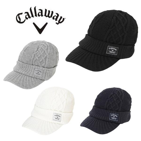キャロウェイ ゴルフ メンズ  ツバ付きニットキャップ 2025年発売 Callaway Golf ...