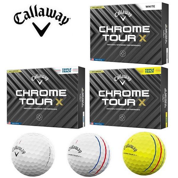 キャロウェイ ゴルフボール クロム ツアー エックス CHROME TOUR X 2024年発売 1...