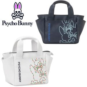 限定値下げ新品サイコバニーラウンドバック2025年モデル　ゴルフ Psycho Bunny サイコバニー ラウンドトートバッグ PBMG5FB9