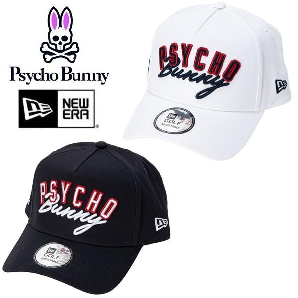 サイコバニー ゴルフ キャップ NEW ERAコラボ メンズ レディース Psycho Bunny ...