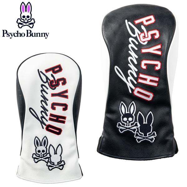 サイコバニー ゴルフ ヘッドカバー ドライバー PU Psycho Bunny PBMG6AH1
