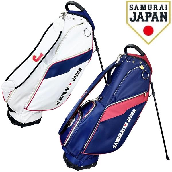 侍ジャパン ゴルフ 9.0型スタンド式キャディバッグ SJCB-6404 SAMURAI JAPAN...