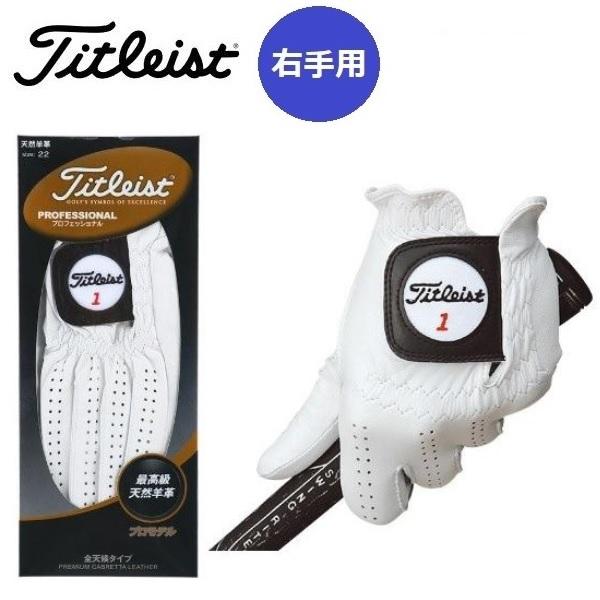 右手用 タイトリスト ゴルフグローブ プロフェッショナル レフティ TG77LH  日本正規品 TI...