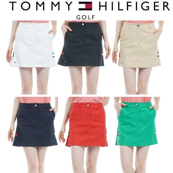 トミーヒルフィガー ゴルフ レディース バックプリーツフラッグ スカート TOMMY HILFIGE...