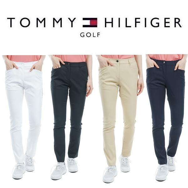 トミーヒルフィガー ゴルフ レディース ストライプバックポケット ロングパンツ TOMMY HILF...