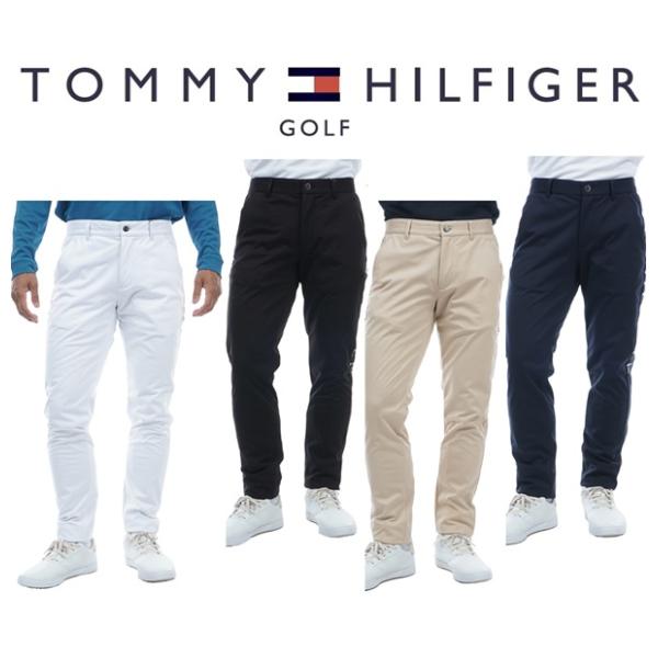 トミーヒルフィガー ゴルフ メンズ サイドロゴ ボンディング テーパードパンツ TOMMY HILF...