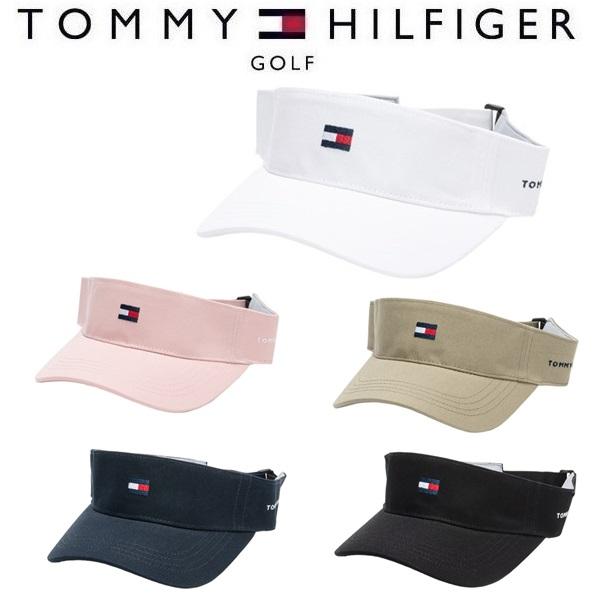 トミーヒルフィガー ゴルフ バイザー フラッグ メンズ レディース TOMMY HILFIGER G...