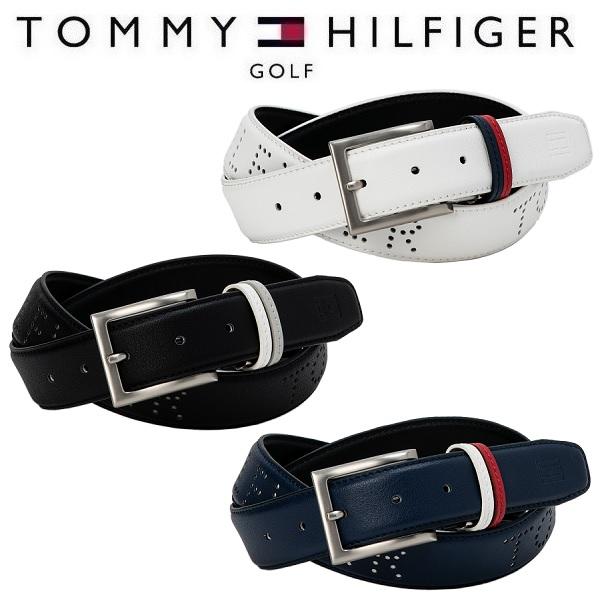 トミー ヒルフィガー ゴルフ ベルト ロゴパンチング メンズ レディース TOMMY HILFIGE...