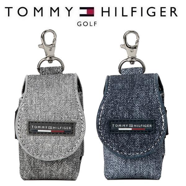 トミーヒルフィガー ゴルフ ボールポーチ シグネチャーワッペン TOMMY HILFIGER THM...