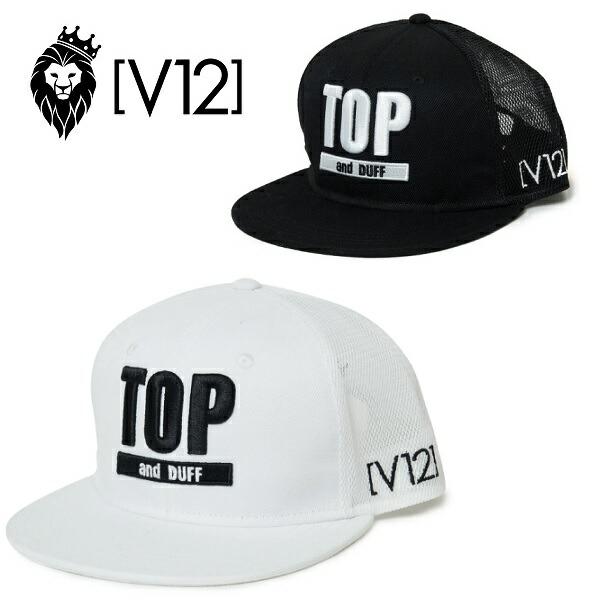 V12 ゴルフ キャップ メンズ レディース メッシュキャップ  V12 TOP CAP V1223...