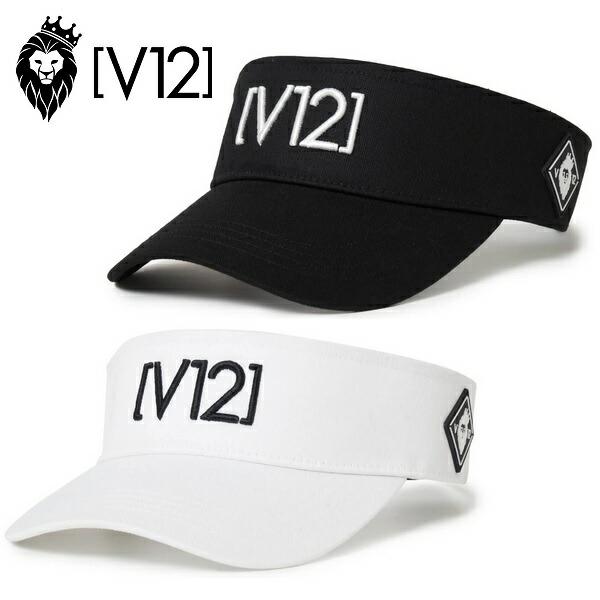 V12イ ゴルフ バイザー メンズ レディース  V12 BSK VISOR  V122220-CP...