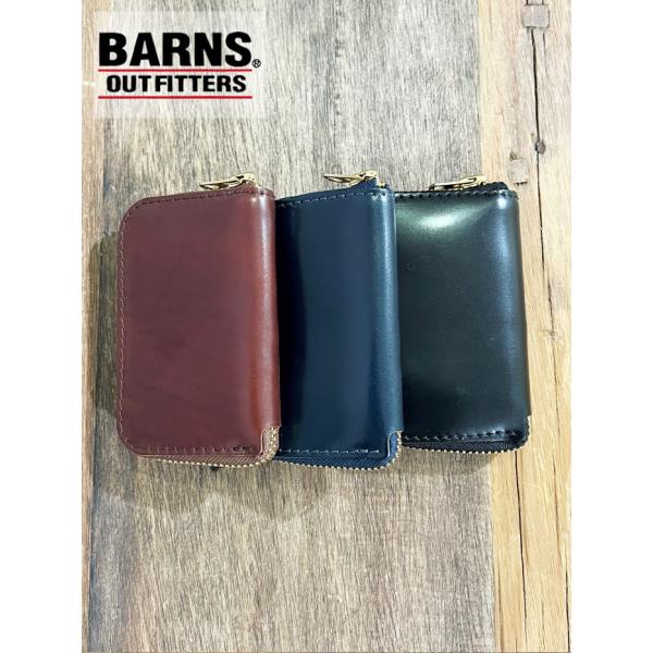 BARNS OUTFITTERS(バーンズ アウトフィッターズ) CORDOVAN ZIP COIN...