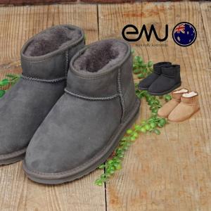 EMU ムートンブーツ (W10937) STINGER MICRO スティンガー マイクロ シープスキン レディース □