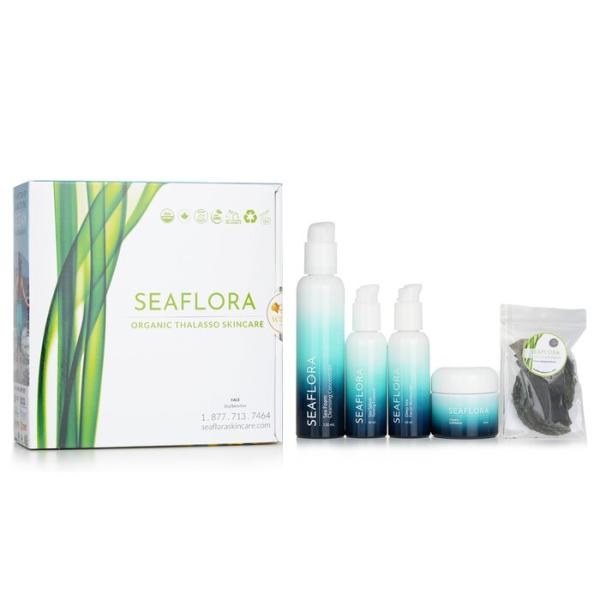 Seaflora オーガニック・タラソ・スキンケアセット 5pcs