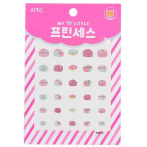 April Korea ネイルシール Princess Kids Nail Sticker - # P011K  1pack｜spl