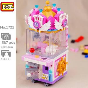 Loz LOZ Dream Amuseメンt Park Series - Claw MAC/マックhine ビルディング ブリック セット 13.5 x 18 x 8cm｜spl
