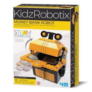 フォーエム/4M KidzRobotix/貯金箱ロボット 22x17x6cm｜spl