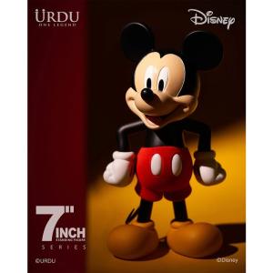 コラボ Urdu (ウルド) X Disney (ディズニー) 7インチスタンディングフィギュア ミッキーマウス  13 x 13 x 23cm｜spl