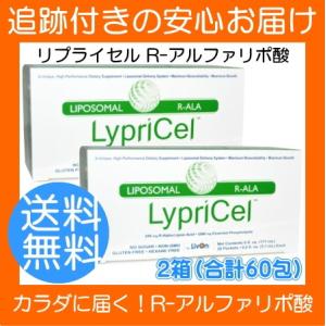 ２箱セット リプライセル リポソーム R-アルファリポ酸 R-ALA  R-αリポ酸 30包 (1包あたり5.7 ml) LypriCel